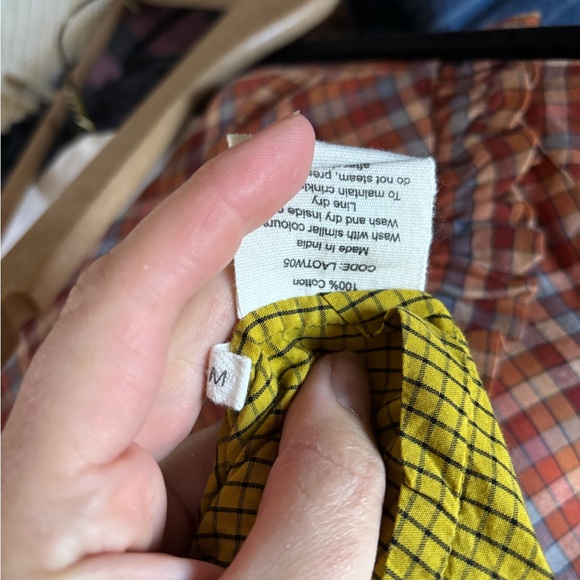 Toast Yellow Grid Jumpsuit - Picture 6 of 6